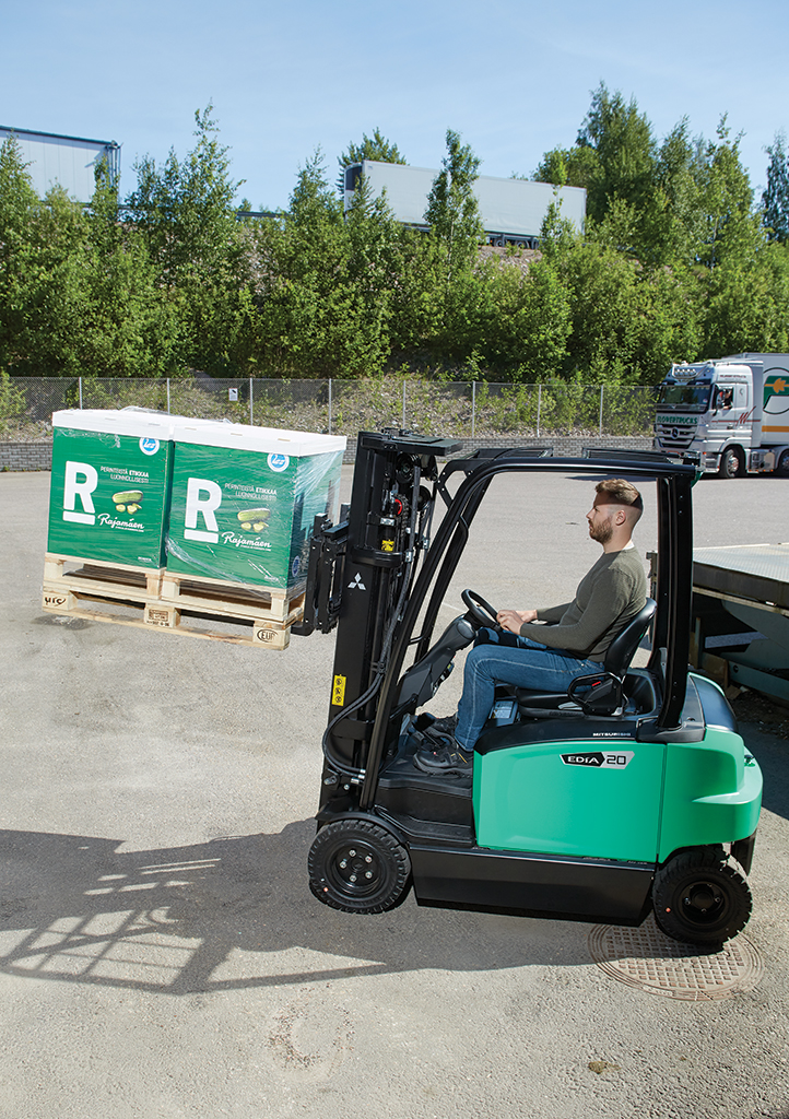 Carretillas EDIA EM Mitsubishi Forklift: última generación
